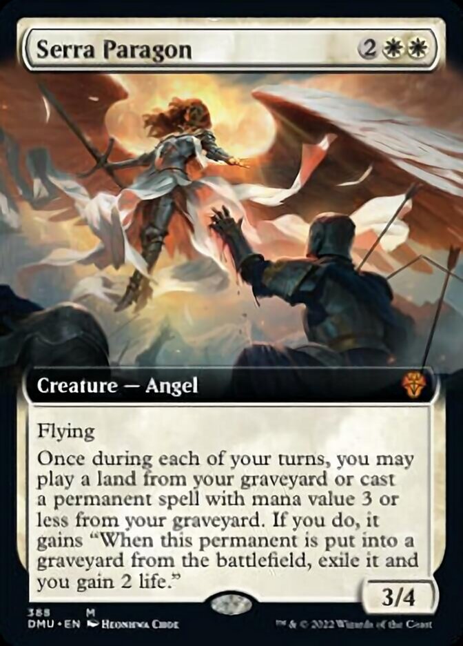 Serra Paragon (Extended Art) [Dominaria United] | Enigma On Main