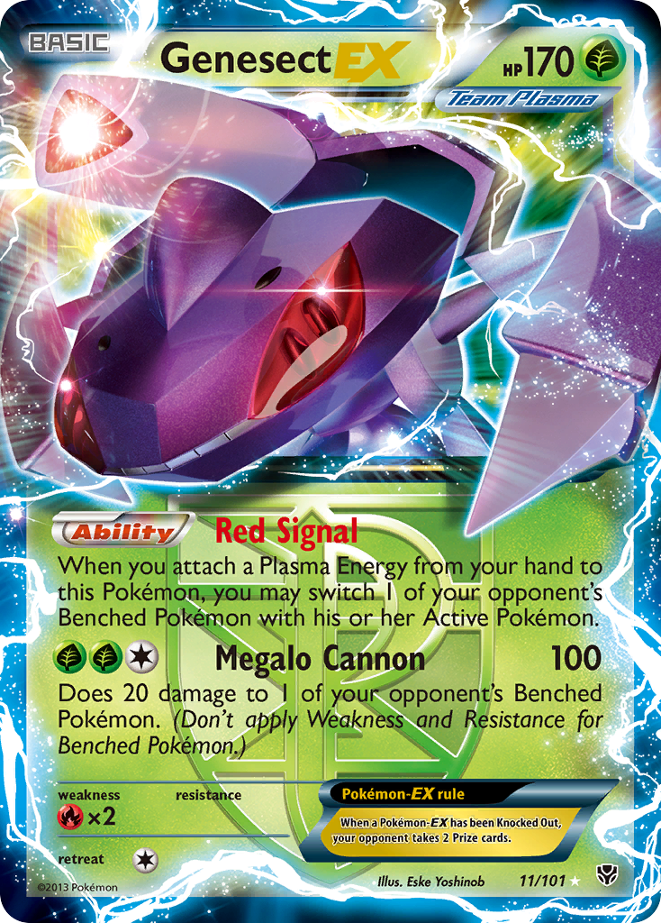 Genesect EX (11/101) [Black & White: Plasma Blast] | Enigma On Main