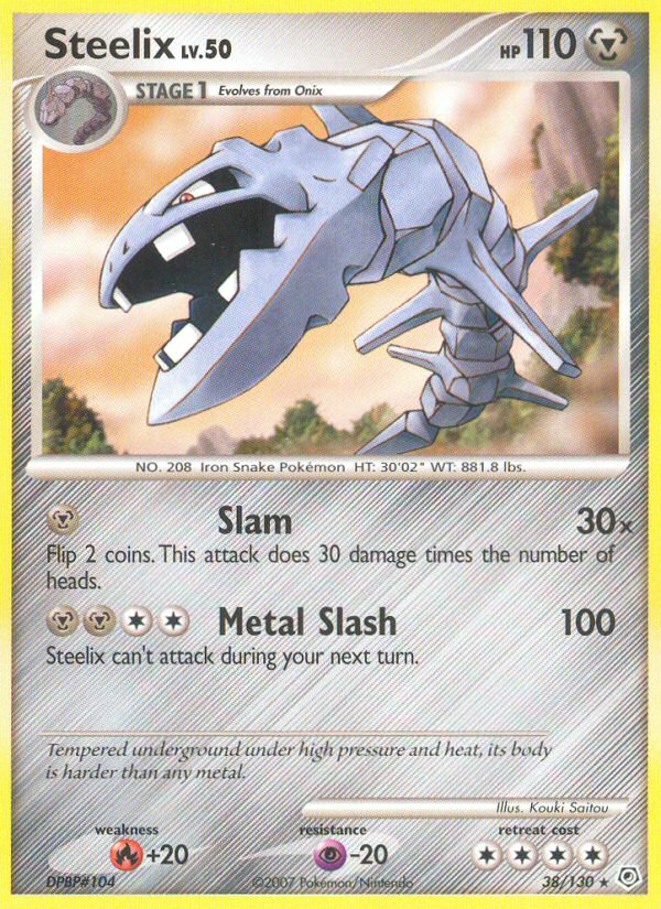 Steelix (38/130) [Diamond & Pearl: Base Set] | Enigma On Main