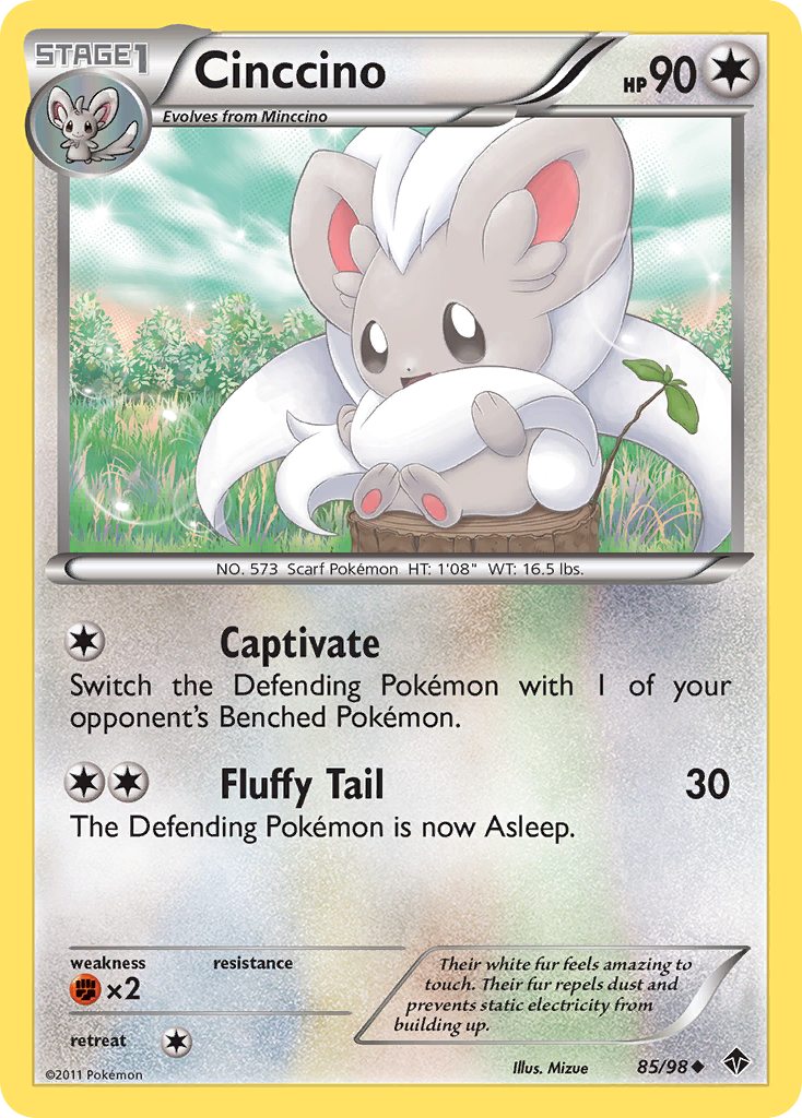 Cinccino (85/98) [Black & White: Emerging Powers] | Enigma On Main