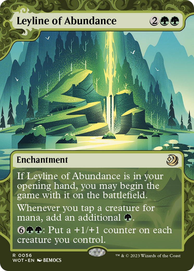 Leyline of Abundance [Wilds of Eldraine: Enchanting Tales] | Enigma On Main