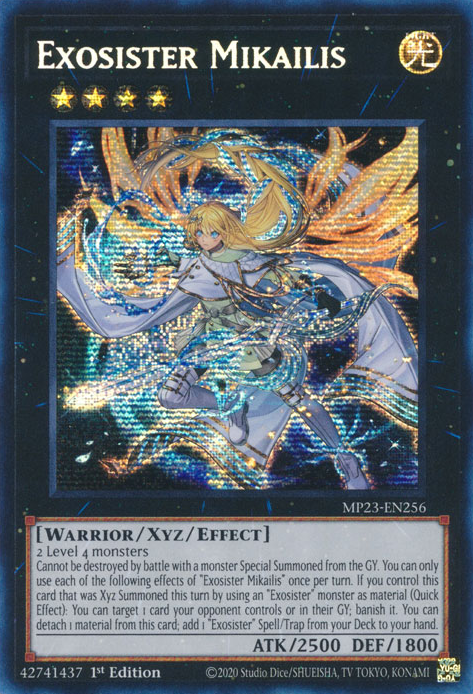 Exosister Mikailis [MP23-EN256] Prismatic Secret Rare | Enigma On Main