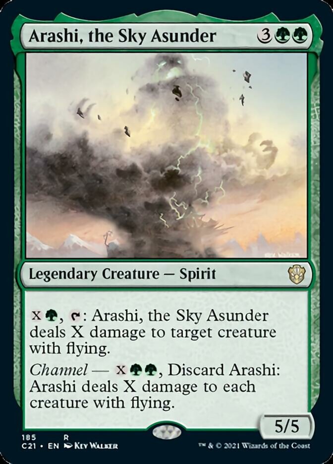 Arashi, the Sky Asunder [Commander 2021] | Enigma On Main