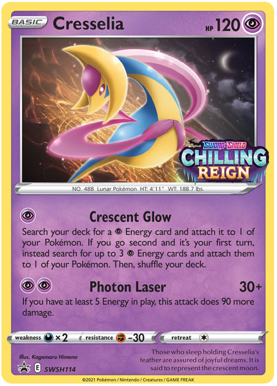 Cresselia (SWSH114) [Sword & Shield: Black Star Promos] | Enigma On Main