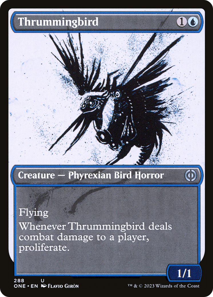 Thrummingbird (Showcase Ichor) [Phyrexia: All Will Be One] | Enigma On Main