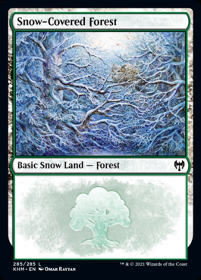 Snow-Covered Forest (285) [Kaldheim] | Enigma On Main