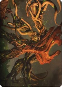 Ashaya, Soul of the Wild Art Card [Zendikar Rising Art Series] | Enigma On Main