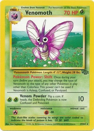 Venomoth (29/64) [Jungle Unlimited] | Enigma On Main