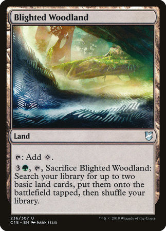 Blighted Woodland [Commander 2018] | Enigma On Main