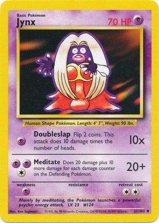 Jynx (31/102) [Base Set Unlimited] | Enigma On Main