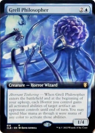 Grell Philosopher (Extended Art) [Commander Legends: Battle for Baldur's Gate] | Enigma On Main