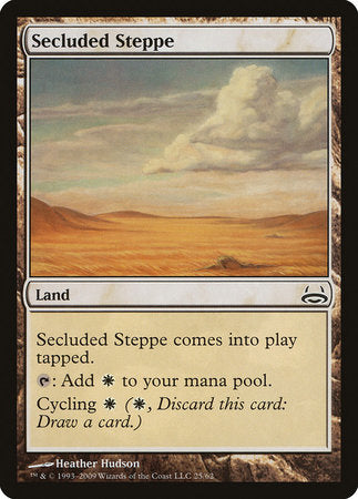 Secluded Steppe [Duel Decks: Divine vs. Demonic] | Enigma On Main