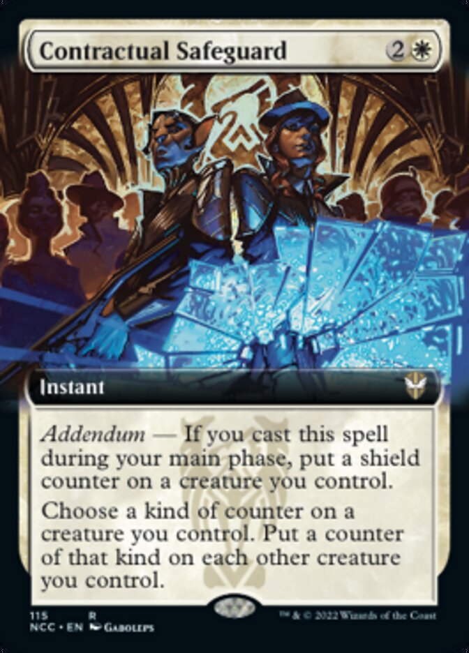 Contractual Safeguard (Extended Art) [Streets of New Capenna Commander] | Enigma On Main