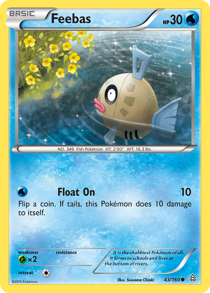 Feebas (43/160) [XY: Primal Clash] | Enigma On Main