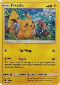 Pikachu (SM86) (General Mills Promo) [Sun & Moon: Black Star Promos] | Enigma On Main