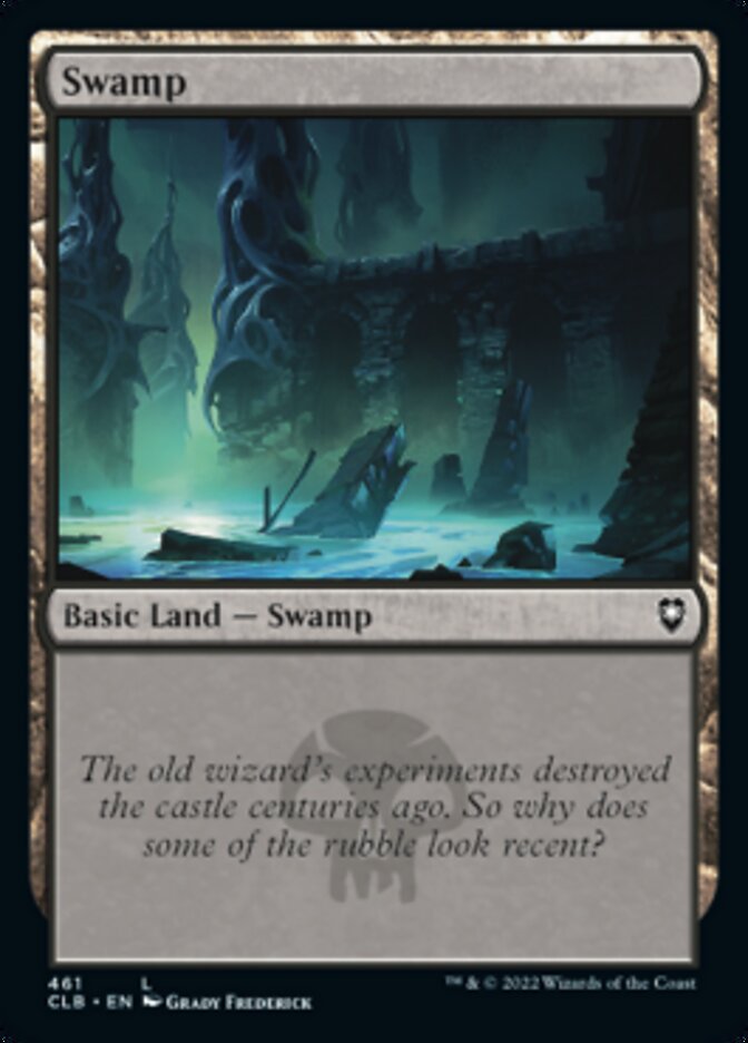 Swamp (461) [Commander Legends: Battle for Baldur's Gate] | Enigma On Main