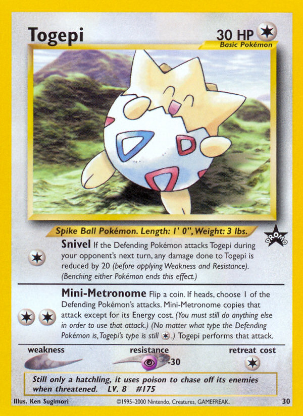 Togepi (30) [Wizards of the Coast: Black Star Promos] | Enigma On Main