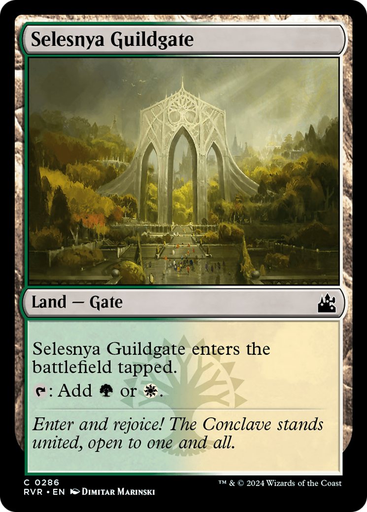 Selesnya Guildgate [Ravnica Remastered] | Enigma On Main