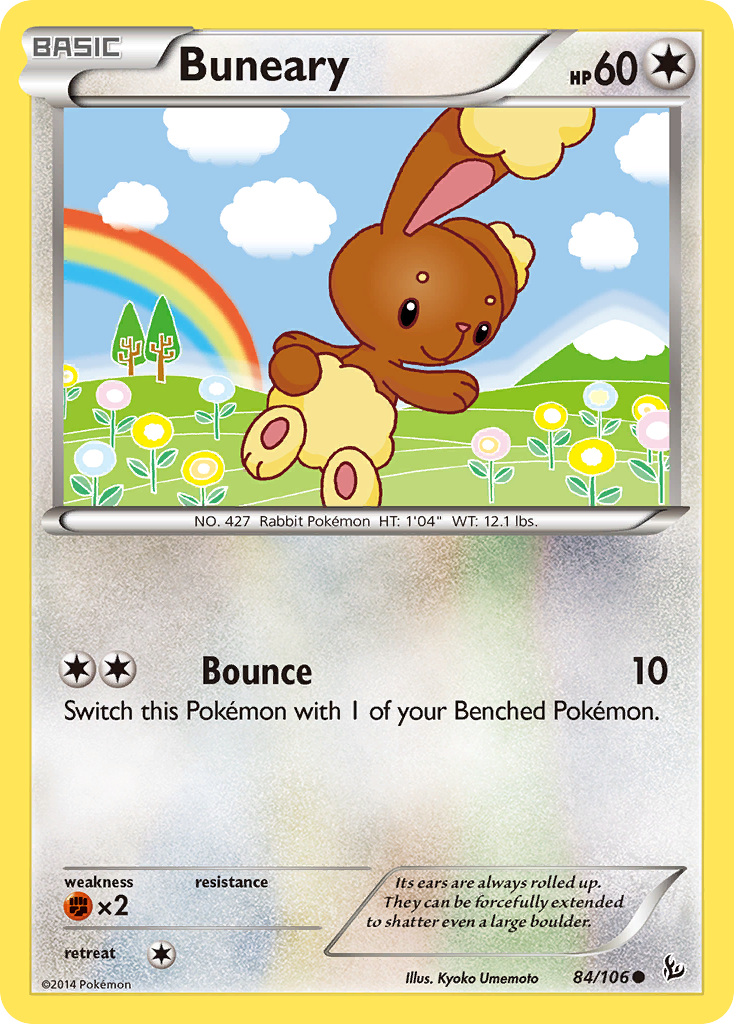 Buneary (84/106) [XY: Flashfire] | Enigma On Main