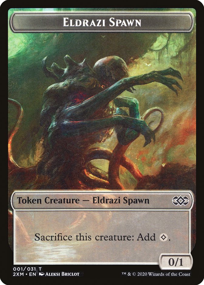 Eldrazi Spawn Token [Double Masters] | Enigma On Main