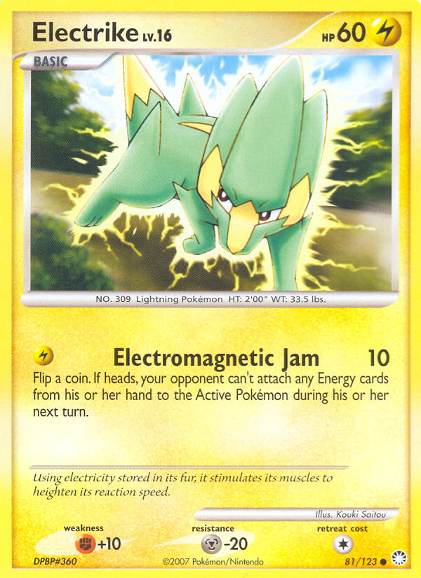 Electrike (81/123) [Diamond & Pearl: Mysterious Treasures] | Enigma On Main