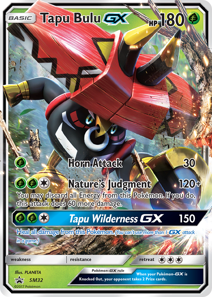 Tapu Bulu GX (SM32) [Sun & Moon: Black Star Promos] | Enigma On Main