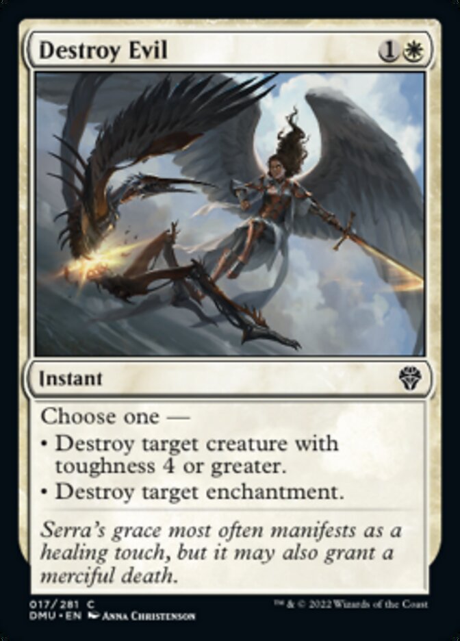 Destroy Evil [Dominaria United] | Enigma On Main