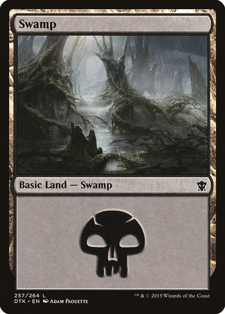 Swamp (257) [Dragons of Tarkir] | Enigma On Main