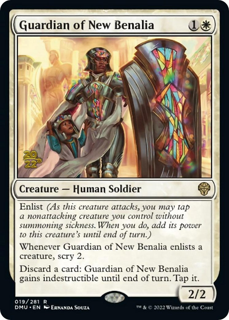 Guardian of New Benalia [Dominaria United Prerelease Promos] | Enigma On Main