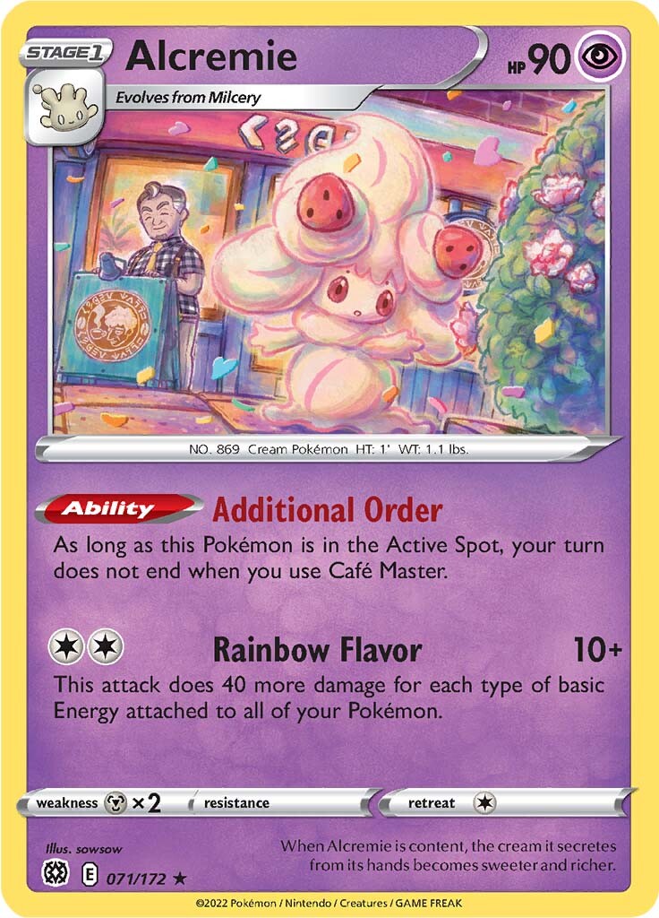 Alcremie (071/172) [Sword & Shield: Brilliant Stars] | Enigma On Main