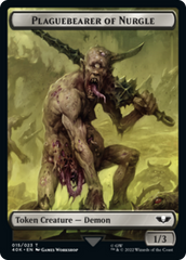 Spawn // Plaguebearer of Nurgle (Surge Foil) [Universes Beyond: Warhammer 40,000 Tokens] | Enigma On Main