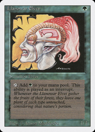 Llanowar Elves [Revised Edition] | Enigma On Main
