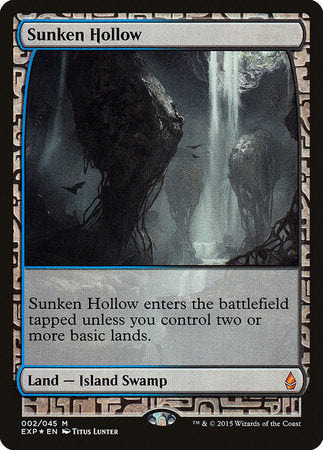 Sunken Hollow [Zendikar Expeditions] | Enigma On Main