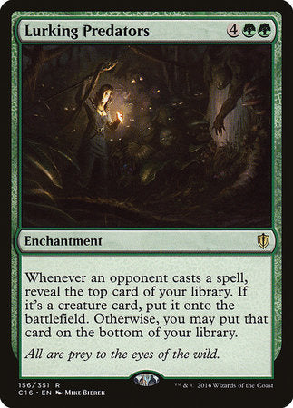 Lurking Predators [Commander 2016] | Enigma On Main