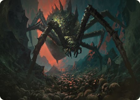 Shelob, Child of Ungoliant Art Card [The Lord of the Rings: Tales of Middle-earth Art Series] | Enigma On Main