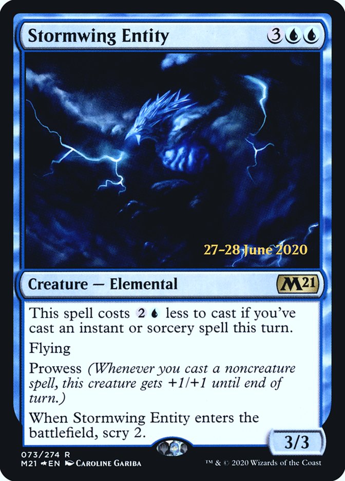 Stormwing Entity  [Core Set 2021 Prerelease Promos] | Enigma On Main