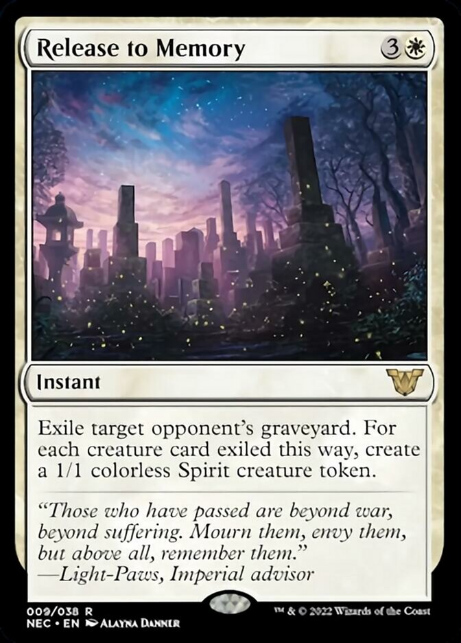 Release to Memory [Kamigawa: Neon Dynasty Commander] | Enigma On Main