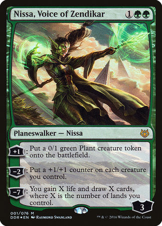 Nissa, Voice of Zendikar [Duel Decks: Nissa vs. Ob Nixilis] | Enigma On Main