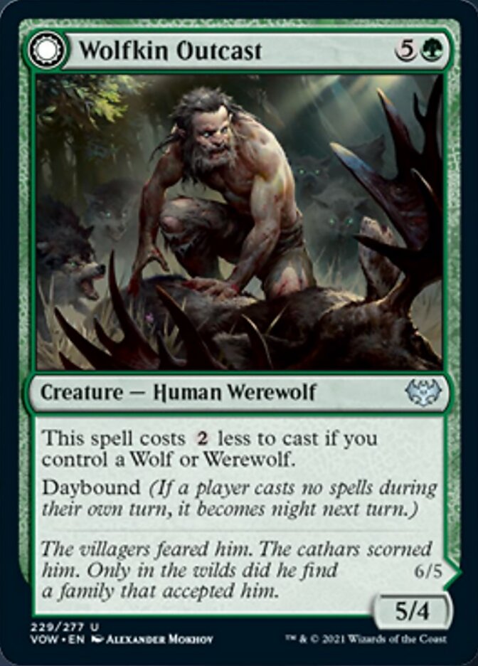 Wolfkin Outcast // Wedding Crasher [Innistrad: Crimson Vow] | Enigma On Main