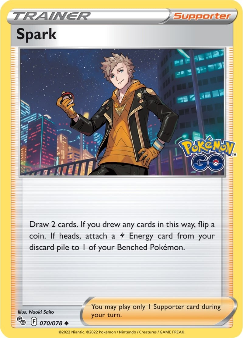 Spark (070/078) [Pokémon GO] | Enigma On Main