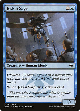 Jeskai Sage [Fate Reforged] | Enigma On Main