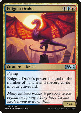 Enigma Drake [Core Set 2019] | Enigma On Main