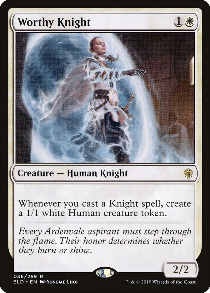Worthy Knight [Throne of Eldraine] | Enigma On Main