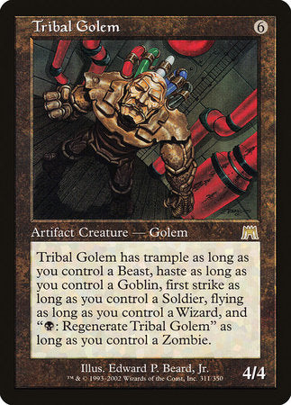 Tribal Golem [Onslaught] | Enigma On Main