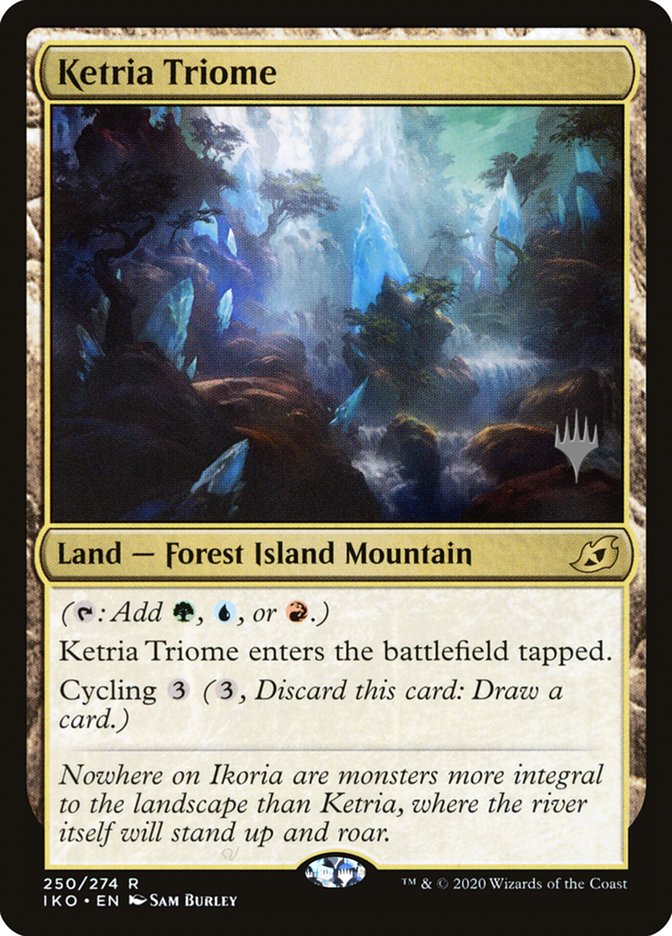 Ketria Triome (Promo Pack) [Ikoria: Lair of Behemoths Promos] | Enigma On Main