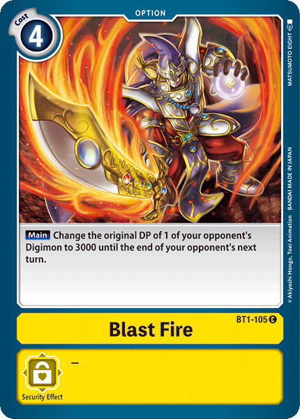 Blast Fire [BT1-105] [Release Special Booster Ver.1.0] | Enigma On Main