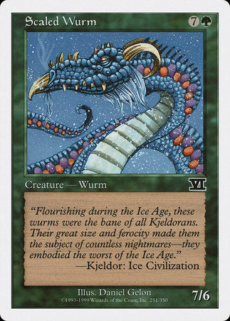 Scaled Wurm [Classic Sixth Edition] | Enigma On Main