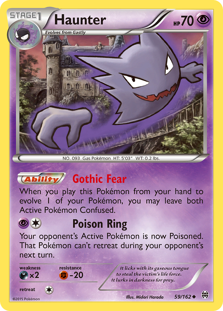 Haunter (59/162) [XY: BREAKthrough] | Enigma On Main