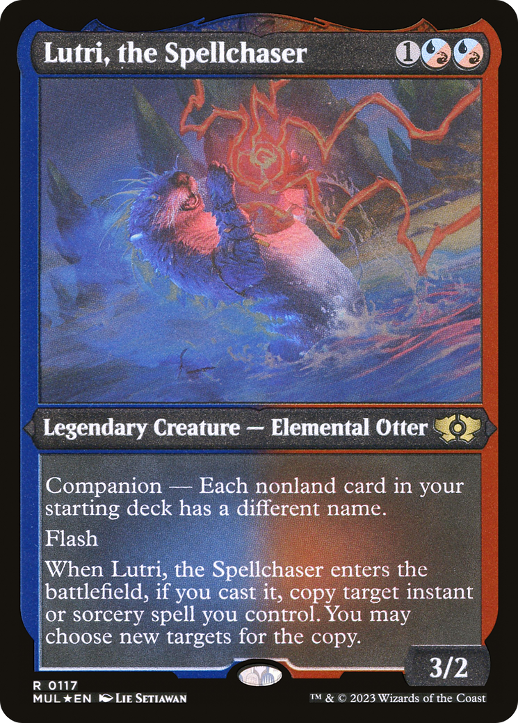 Lutri, the Spellchaser (Foil Etched) [Multiverse Legends] | Enigma On Main