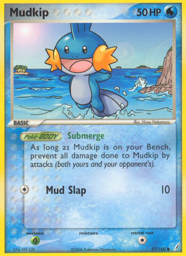 Mudkip (57/100) [EX: Crystal Guardians] | Enigma On Main